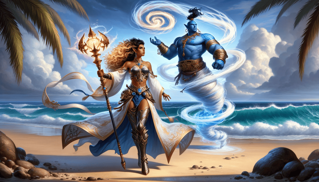 wildre aasimar genie warlock