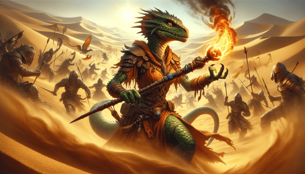 jayla lizardfolk circle of wildfire druid