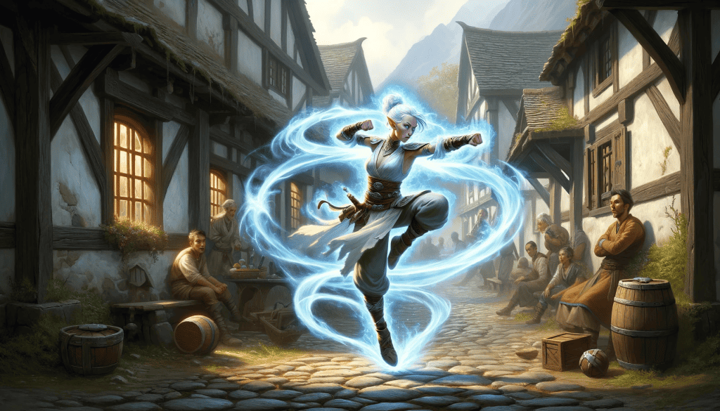 vana aasimar way of the four elements monk