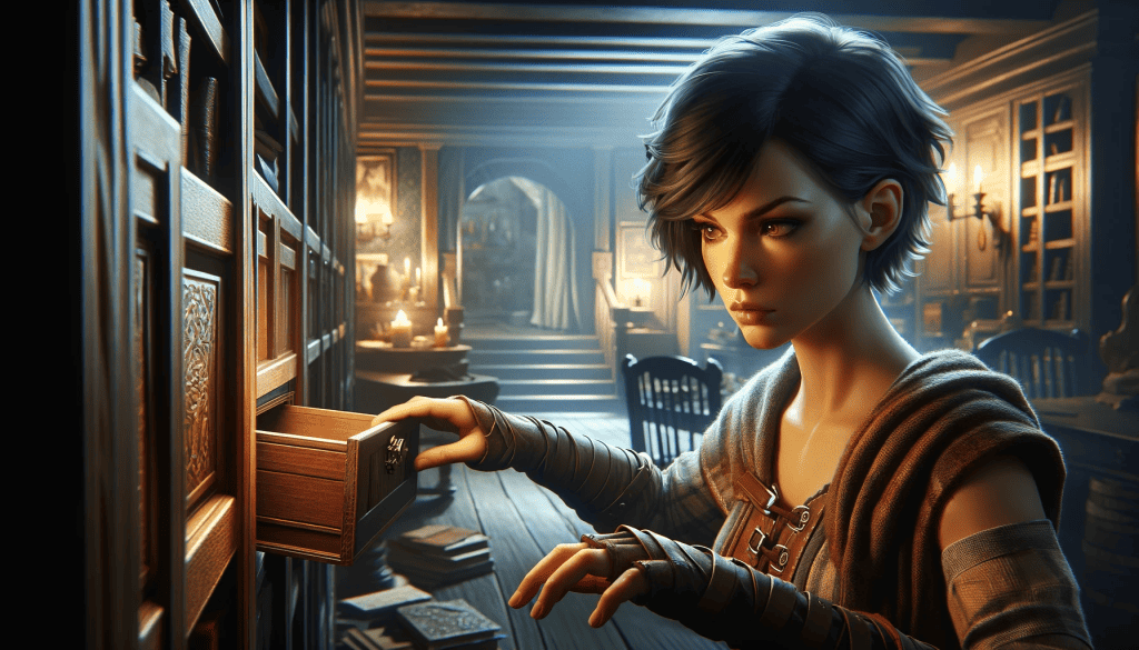 virn human inquisitive rogue