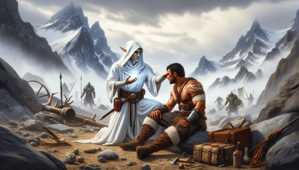 basin elf cleric monk
