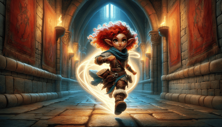 Iarna gnome arcane trickster rogue