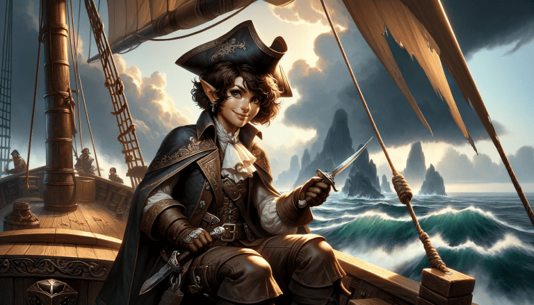 Venxisys Halfling Swashbuckler rogue